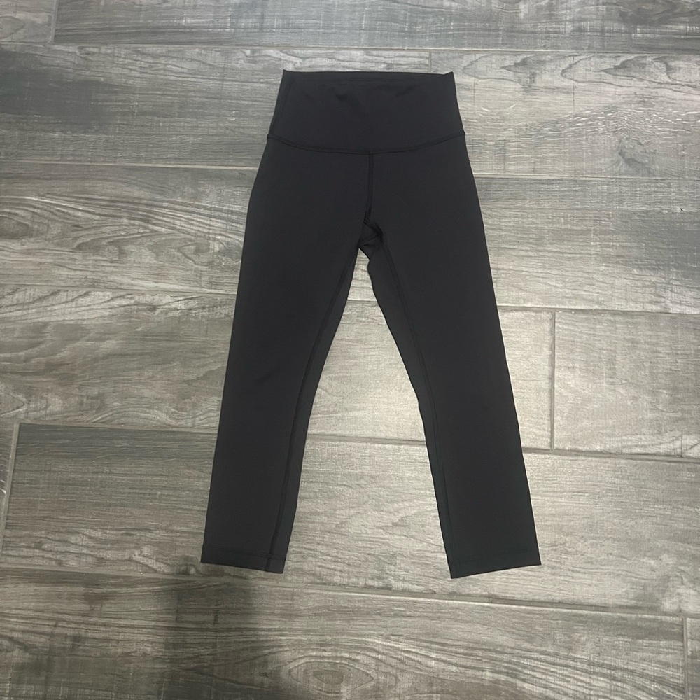 Lululemon Athletica Wonder Train Black Leggings 23”